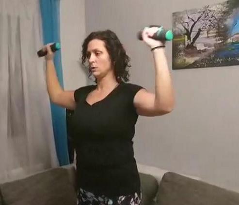technika posilňovacích cvikov - Dynamické rozcvičenie ramien