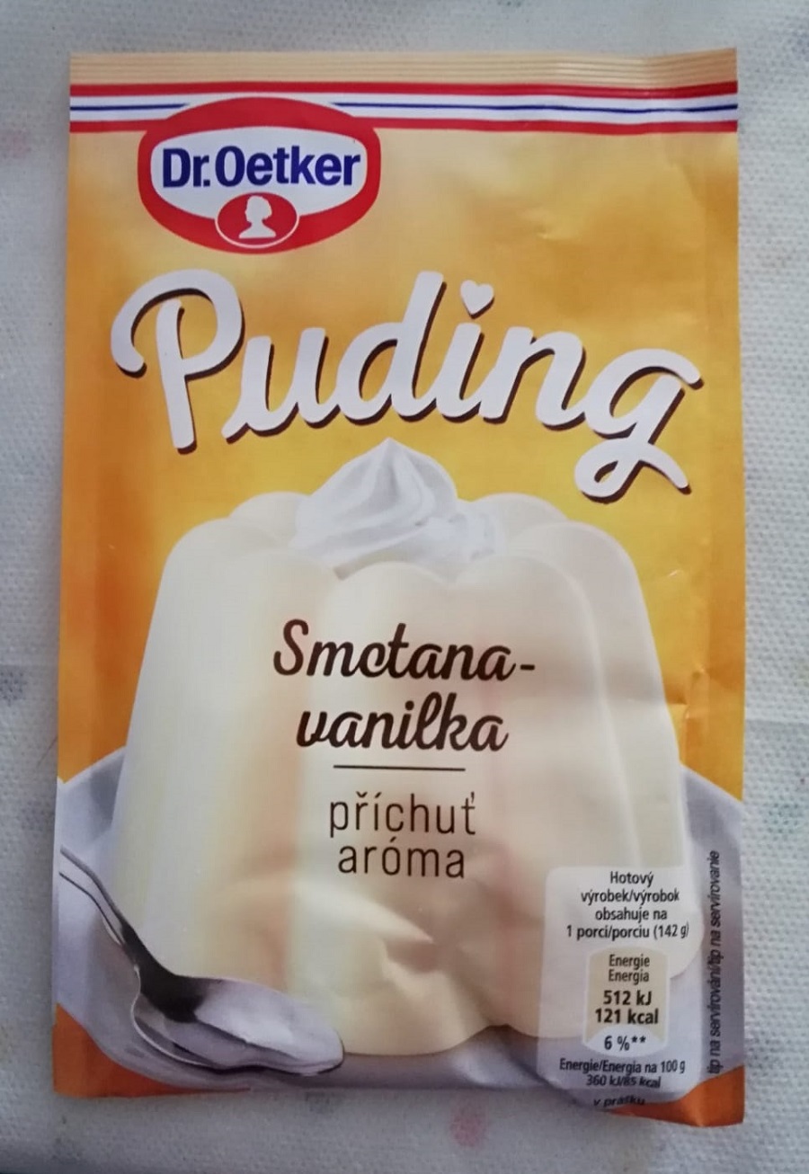 Dr. Oetker - puding - smotana-vanilka