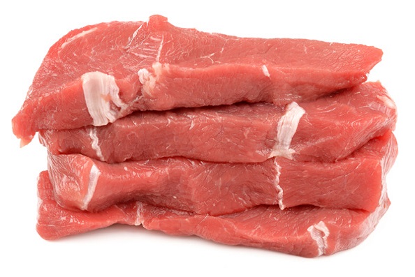 Teľacie mäso, mleté – surové