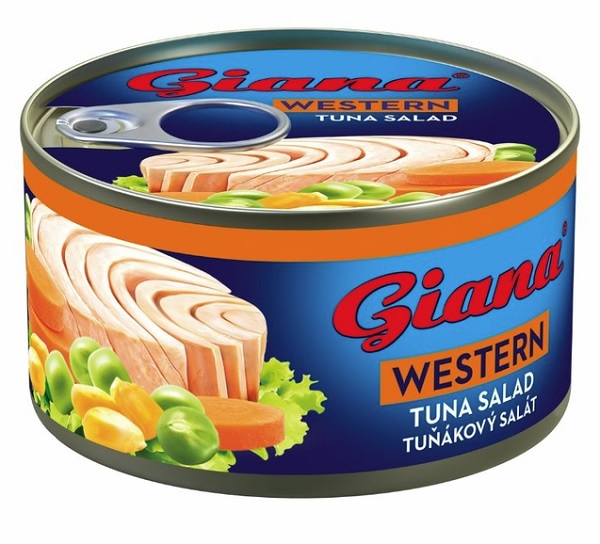 Tuniakový šalát - Giana western